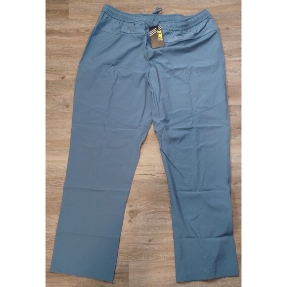 TBY Outdoor Sports Pants Mens XXL 30 Inseam Blue Stretch Waist Hiking NEW - Picture 6 of 9